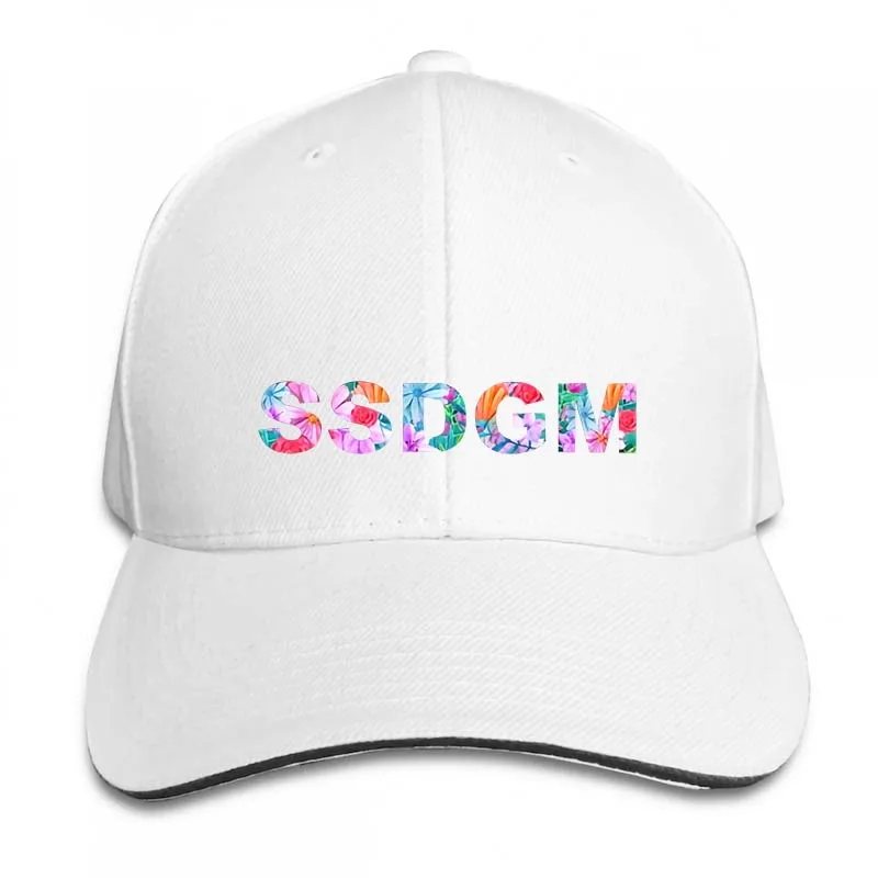 SSDGM цветочный оставайтесь сексуальными и надписью «Don't убьют мои любимые убийства Бейсбол кепки для мужчин и женщин, Кепка-тракер Шапки - Цвет: 2-White