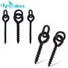 20/30PCS Boilie Screw Peg With Ring Swivel Bait Holder Black Screw Carp Chod ronnie Rigs Rings Pop Up Carp Fishing Accessories ► Photo 1/6