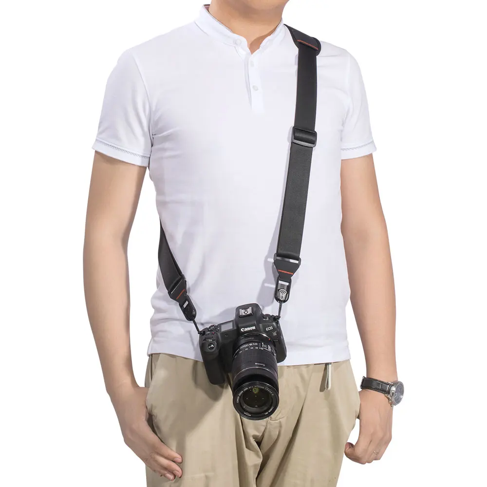 Универсальный плечевой ремень для DSLR камеры SmallRig с qr-пластиной для штатива Arca-Swiss и штатива Manfrotto RC2-2428