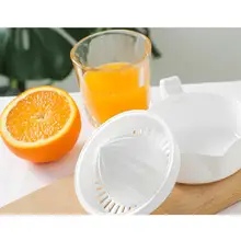 2 шт. Экологичная пластиковая соковыжималка для фруктов, портативная ручная соковыжималка для апельсинового лимона, ручная соковыжималка для дома и путешествий