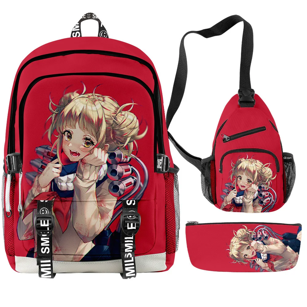 Japan Anime My Hero Academia Backpacks School Bags Boys Girls Teenage Students Cosplay Anime Cartoon Laptop Sports Travel Bags