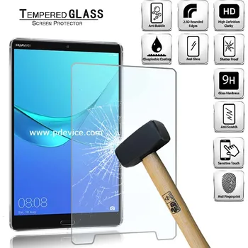 

Tablet Tempered Glass Screen Protector Cover for Huawei MediaPad M5 8 Wi-Fi Anti-Vibration and Anti-Scratch Tempered Film