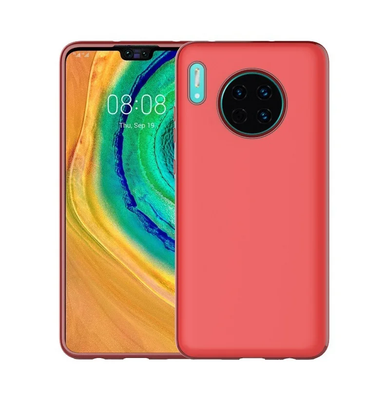 Магнитный автомобильный чехол-держатель для huawei mate 30 20 Pro, Мягкий ТПУ силиконовый Магнитный чехол для huawei P30 P20 LITE P30 P20 PRO с металлической пластиной