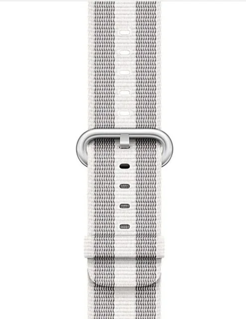New Woven Nylon Strap for Apple Watch Band Replacement Watch Strap for Apple Watch Bands 38mm And 42mm - Цвет ремешка: White