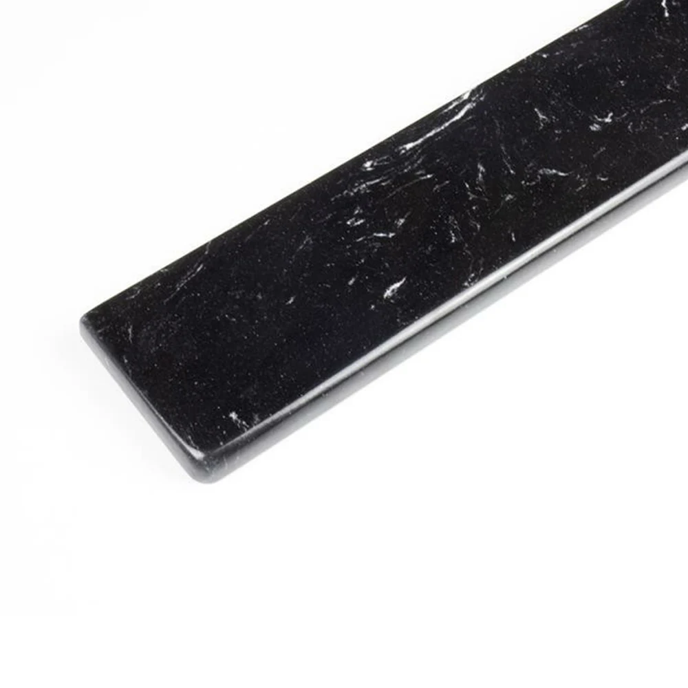 Almofada Fresca Personalizada do Descanso de Pulso do Quartzo Natural para o Teclado Mecânico Capacitivo 61 63 64 87 96 104 108 Preto da Palma - Imagem 3