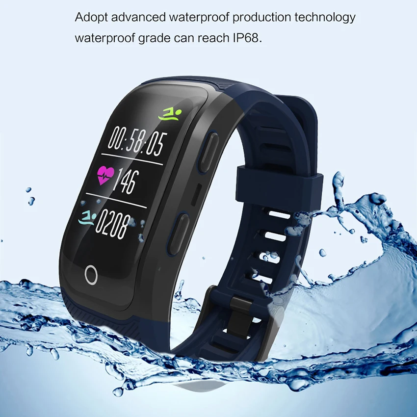 S908 gps смарт-Браслет фитнес-браслет Dynamische Herz Rate IP68 смарт-браслет G03 трекер Smartband Uhr upgrade colo