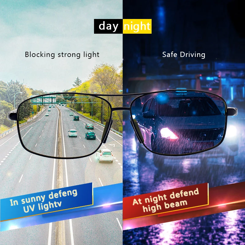 Солнцезащитные очки-хамелеоны BENCI для мужчин и женщин брендовые фотохромные