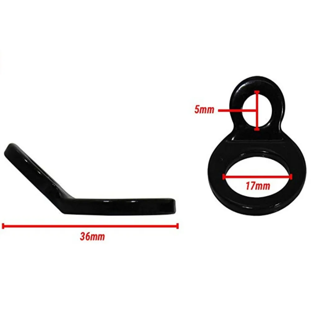 Tie Down Strap Rings 2pcs For Motorcycle Street Bike Dirtbike ATV UTV Attach Tie-downs Stainless Steel Tie-Down Strap Rings