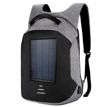 Cheap New Solar USB Backpack Anti-Theft Backpack Outdoor Solar Travel Bag Sports Student Charging Bag for Phone Cheap New Solar USB Backpack Anti-Theft Backpack Outdoor Solar Travel Bag Sports Student Charging Bag for Phone