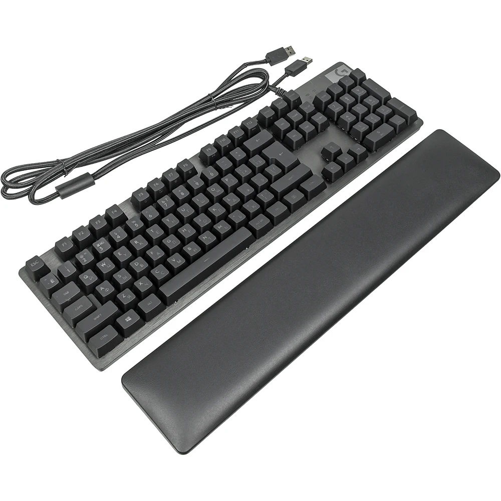 Клавиатура Logitech G513 Tactile Carbon механическая черный USB Multimedia LED