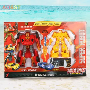 

Children's Deformation Car Toy Deformation Robot Model Manual Car Deformation Gift Box Model Toy Garage Kit Action Figures