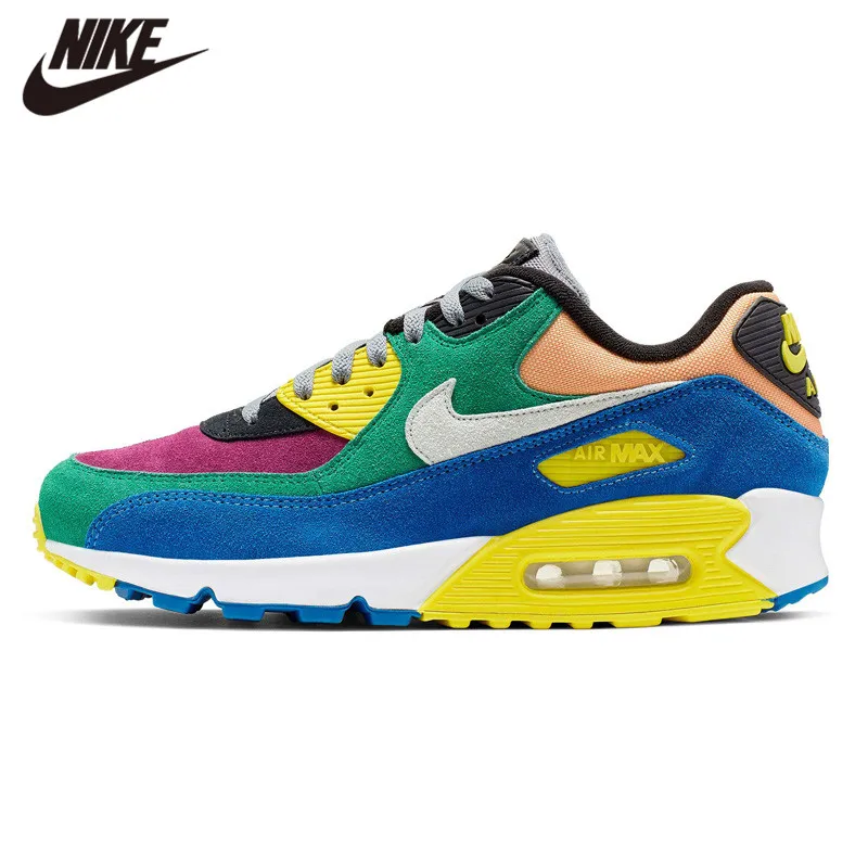 

NIKE AIR MAX 90 QS Running Shoes Men Colorful Outdoor Sneaker Authentic BETRUE Shoes