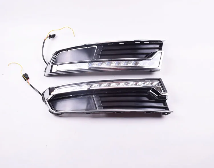 YUANEN для Volkswagen Lavida 13-14 Автомобильный светодиодный DRL дневные ходовые огни белый свет вождения водонепроницаемые наклейки для автомобилей