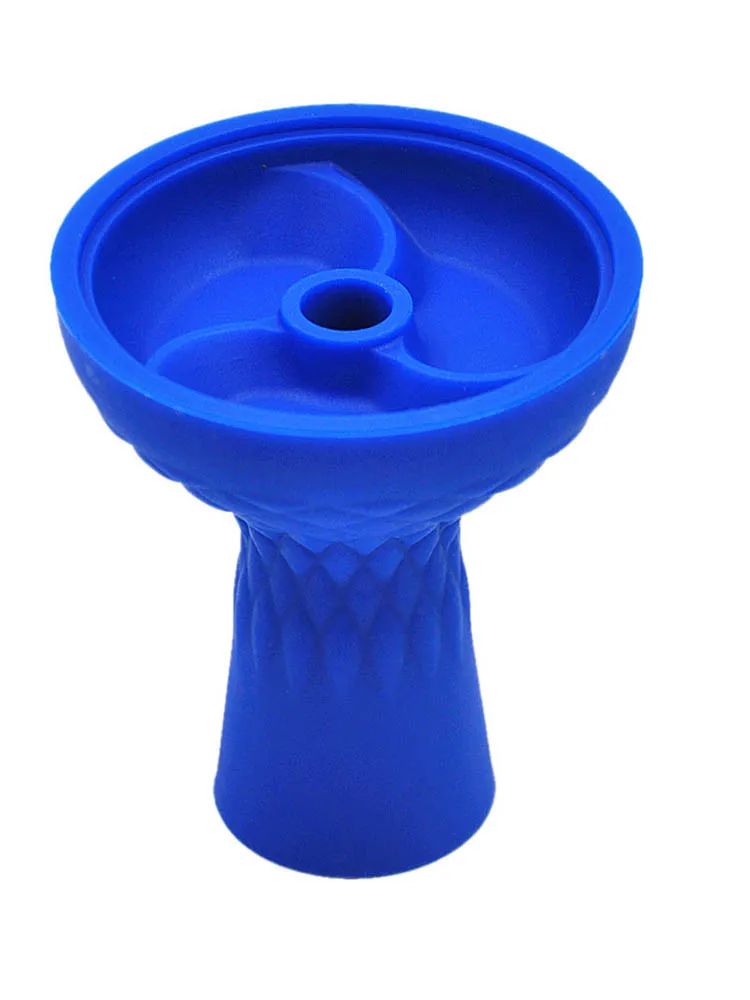 General type silica gel hookah bowl,sheesha pot?hookah accessories, high temperature resistant, easy to clean, with silicone pro