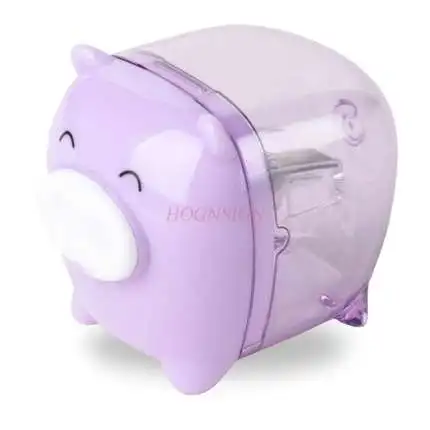 Primary school pencil sharpener mini children's student supplies cartoon small fresh color pencil sharpener pencil planer