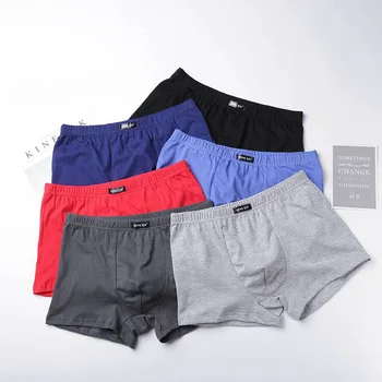 

10Pcs/Lot Mens Underwear Boxers Men Boxer Underwear Boxershort Panties Man Boxer Homme Underpants Quality Cotton Shorts