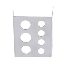 

7 Holes Container Stand Tattoo Pigment Accessories Stainless Steel Supplies Tattoo Glass Cup Holder for Permanent Makeup use