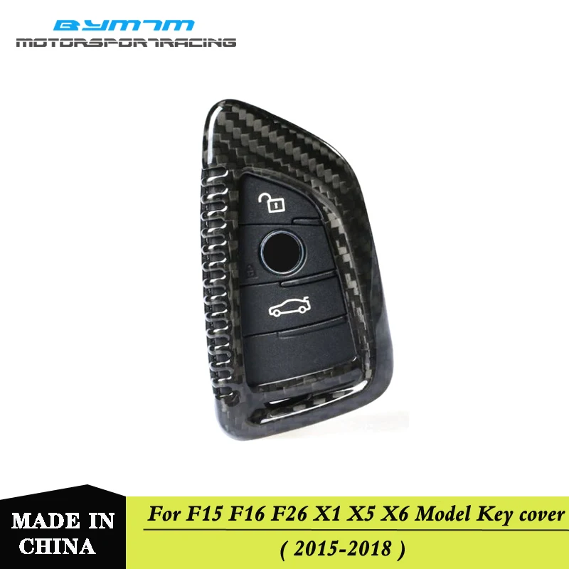 

Blade Style Carbon fiber Key shell key cover For F15 X5 F16 X6 F26 X4 X1