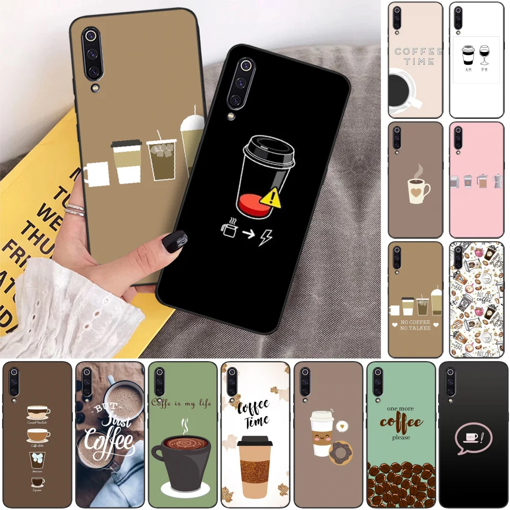 Чехол для телефона ByLoving Coffee Wine Cup с рисунком книги шикарный Милый чехол Xiaomi 8 9 se 5X