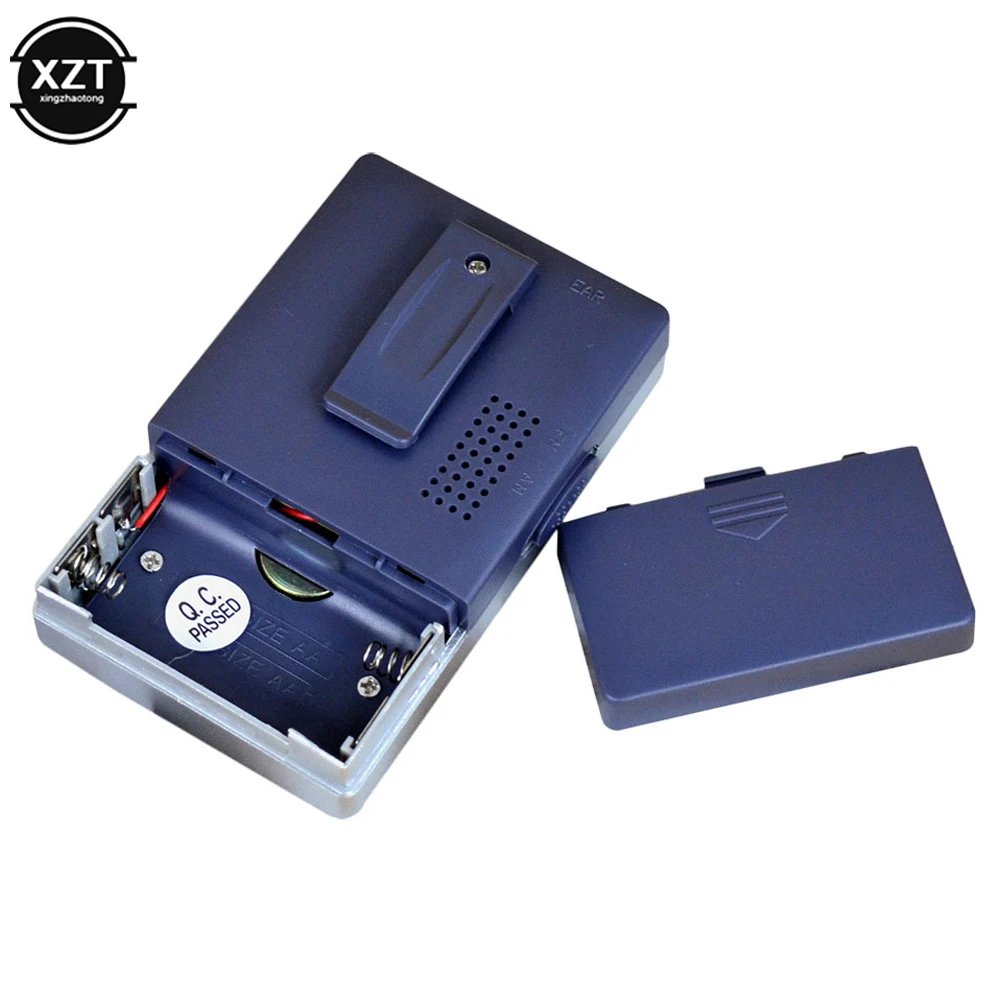 Карманная телескопическая мини антенна AM/FM 2 диапазонный радиоприемник 88 108 МГц с