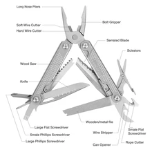 

2022NEW SWISS TECH 17 in 1 Multi Plier Folding Plier Wire Stripper Outdoor Camping Multitool Pocket Mini Portable New Arrival