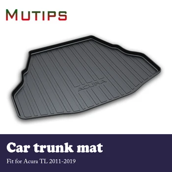 

Mutips Car Cargo rear trunk mat For Acura TL 2011 2012 2013 2014 2015 2016 2017 2018 2019 Waterproof carpet Anti-slip mat auto