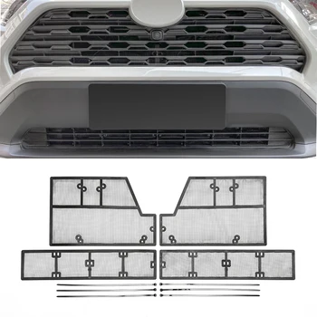 

For Toyota RAV4 RAV-4 XA50 2019 2020 Steel Grille Insect Screening Mesh Front Grille Net Cover