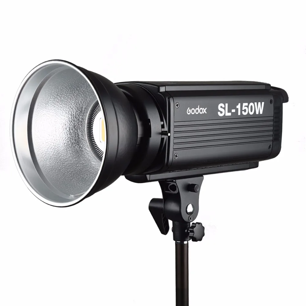 DHL, Godox SL-150W 150WS 5600 K, белая версия, ЖК-панель, светодиодный, видео светильник, крепление Bowens, непрерывный выход, студийный светильник