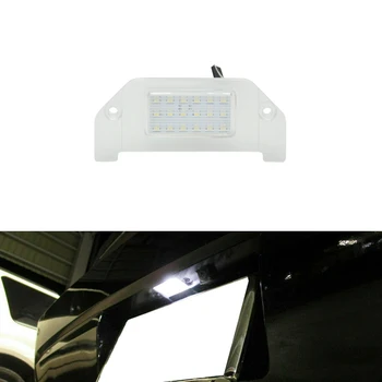 

1x Clear White Led License Plate Lights Lamp For Dodge Challenger Dart Charger Avenger For Chrysler 200 300 Car-Styling