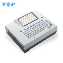 

TOP-B1102 high quality cheap portable ecg machine 12 channel CE provided