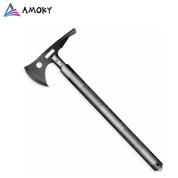 melhor Amkoy Machado Tático Multi-uso Tomahawk Exército Ao Ar Livre Caça Acampamento Sobrevivência Machete Machados Ferramentas Manuais Machado De Fogo Machado Machado/gelo Machado