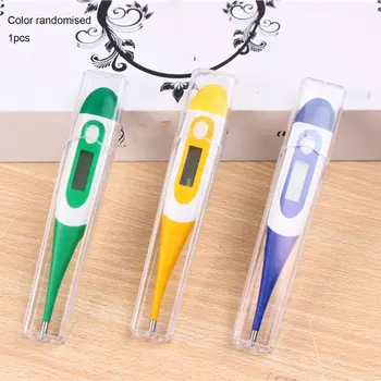 

Soft Head Digital LCD Heating Thermometer Tools kids Baby Adult Thermometre Body Fever Temperature Measuring