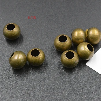 

FLTMRH 17pcs 6mm Smooth Ball Spacers Beads