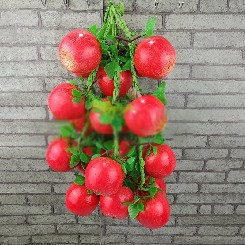 45CM DIY Simulation Fruit Lemon Grape Restaurant Home Hanging Garden Decor 1x