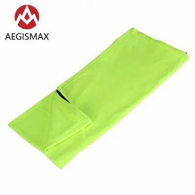 AEGISMAX открытый портативный спальный мешок из флиса тип конверта спальный мешок прокладка Открытый Отдых Путешествия отель сохраняет тепло мягкий