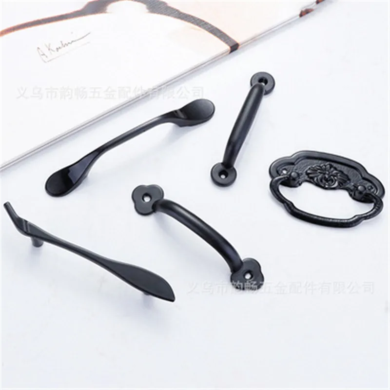 Furniture Handles Kitchen Door Handles Black Handles Furniture Cabinet Knobs and Handles Kitchen Drawer Knobs Cabinet Pulls Cupboard