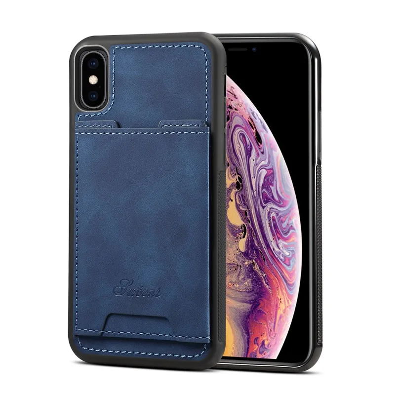 Для iPhone 7, 8, 6, 6 S, Plus, 11 Pro Max бумажник чехол с откидной крышкой с отделением для кредитных держатель для карт тонкий кожаный противоударный чехол для iPhone X XS Max XR