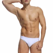 Индивидуальные мужские плавки с низкой талией, Сексуальные облегающие Плавки бикини