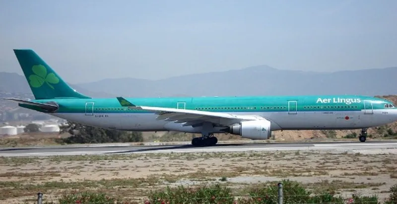 Специальный литой металл 330-300 Aer Lingus модель самолета демонстрационные части 13 см длинной мебели коллекционные игрушки для детей