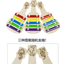 Маленький 5 музыкальный инструмент Orff детская игрушка 5 тон алюминиевое Пианино музыкальный инструмент