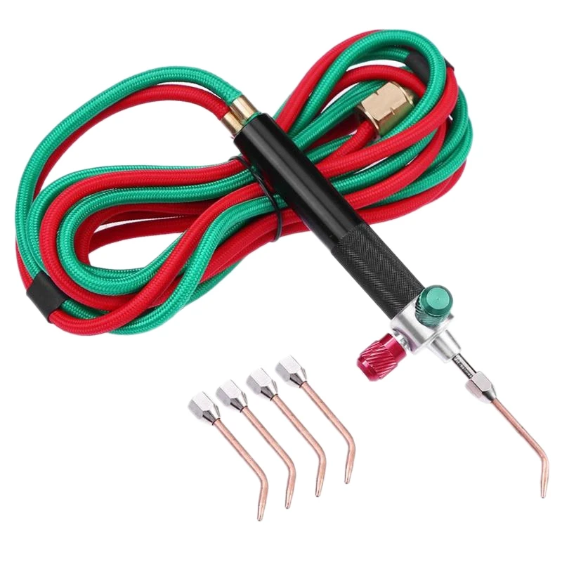 

Mini Gas Torch Welding Soldering Tool Oxygen Acetylene Tool Platinum Metal Stainless Steel Welding Soldering Tool Kit