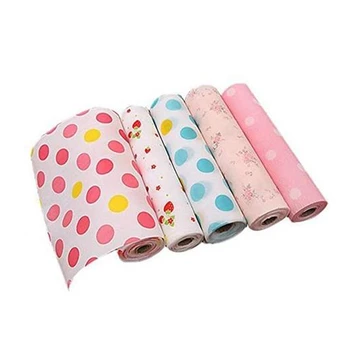 

5 Rolls 30X300cm Drawer Pads Refrigerator Pad Wardrobe Mat Antifouling Moistureproof Pad Refrigerator Waterproof Mats