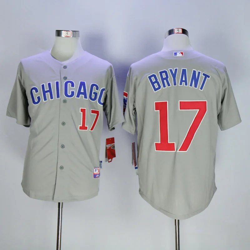 Многоцветный Мужская майка Chicago Javier Baez Anthony Rizzo Kris Bryant Ryne Sandberg FLEX& Cool Base - Цвет: Многоцветный