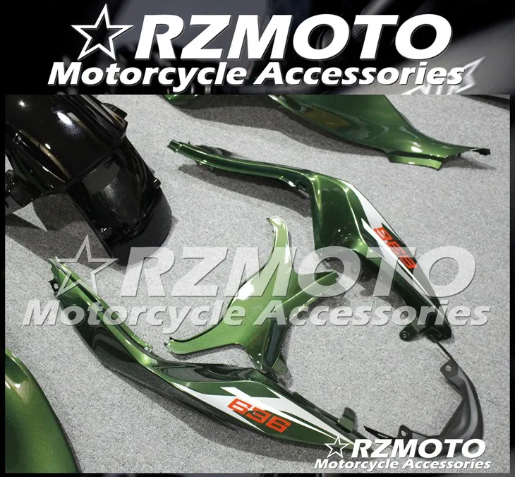 Мотоциклетный обтекатель abs подходит для Kawasaki ZX6R 636 2013- корпусные детали прессформы Магазин № 0515