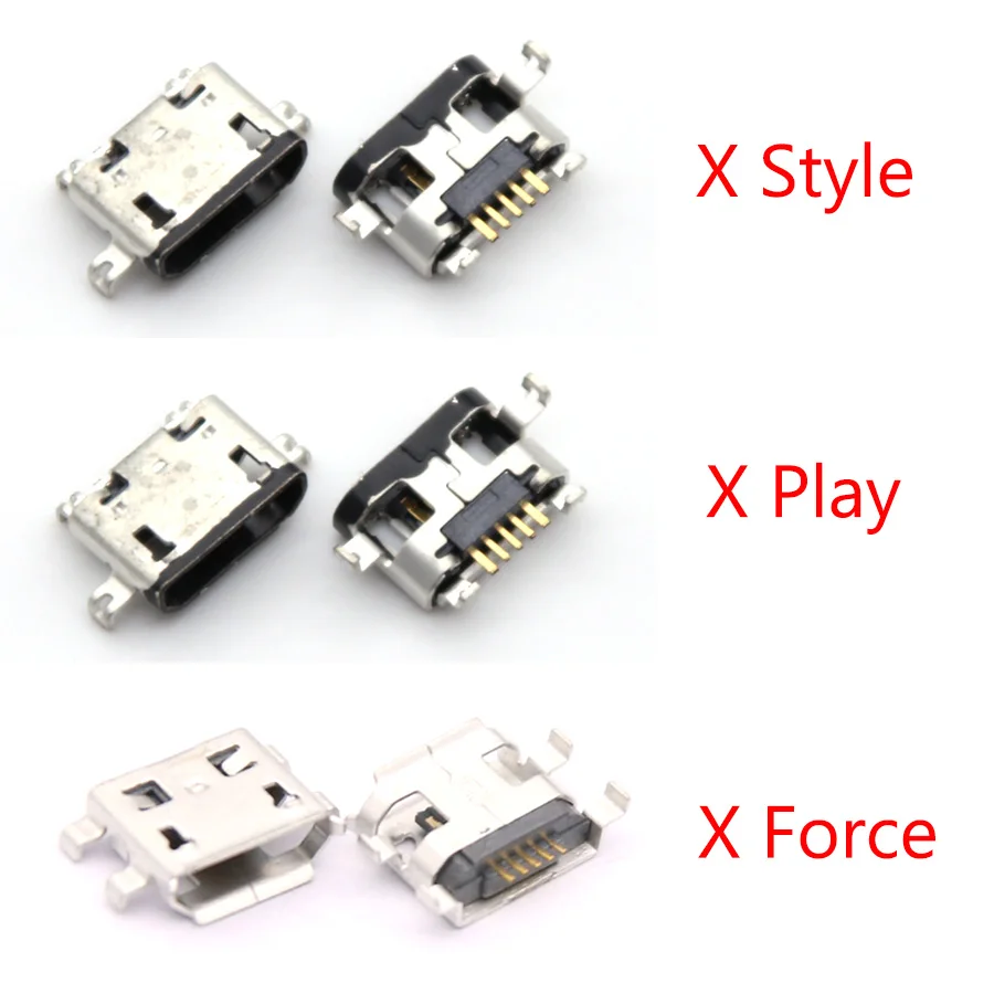 Bezwaar Habubu calorie 10pcs For Motorola MOTO X Play XT1562 XT1561 XT1563 / MOTO X Force XT1585  XT1580 Micro USB Charging Connector Port Charge Jack