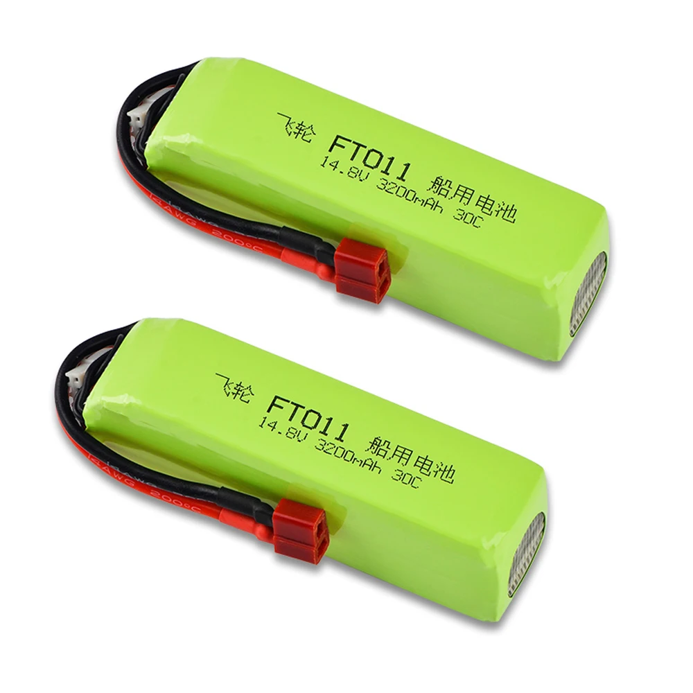 Зарядное устройство Lipo Батарея 4S 14 8 V 3200 мА/ч 30C с t-образной вилкой для FT010 FT011 803496 RC