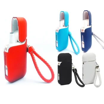 

1PC For IQOS 2.4 Plus II III Full Protective Case Fashion Solid Color PC Case For IQOS Electronic Cigarette