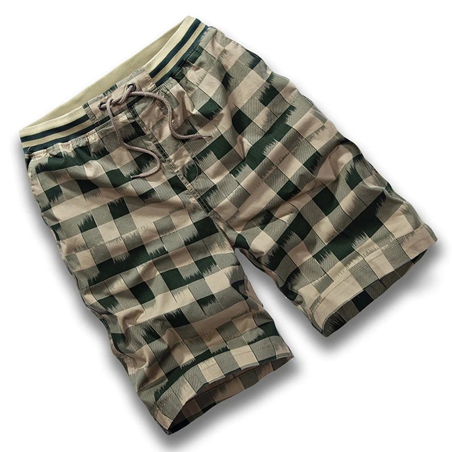 Blog 2019 Beach Print Men Shorts Pants Swimwear Hawaiin Shorts Camouflage Brave Person Bermuda Masculina Swimsuit Men Anime Shorts