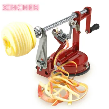 

3 in 1 Stainless Steel hand-cranked Fruit Peeler With clipping Apple Potato Peeler Slicer Machine Kitchen Tools 30*10*13CM