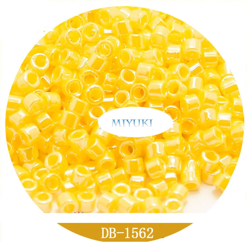 

Japan Miyuki Delica Beads DB-1562 18-Color Solid Color Pearly Lustre Series 5G Beads for Jewelry Making
